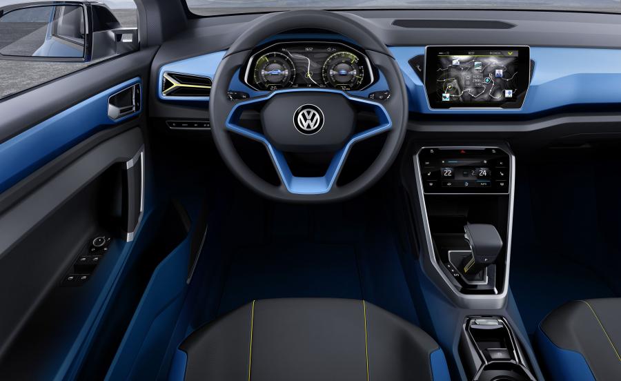 Торпедо Volkswagen T-ROC Concept 2014 года  (фото 10 из 28)